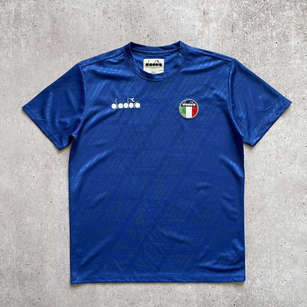 Diadora × Soccer Jersey Diadora Italy soccer jers… - image 1