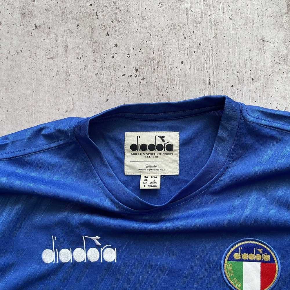 Diadora × Soccer Jersey Diadora Italy soccer jers… - image 5