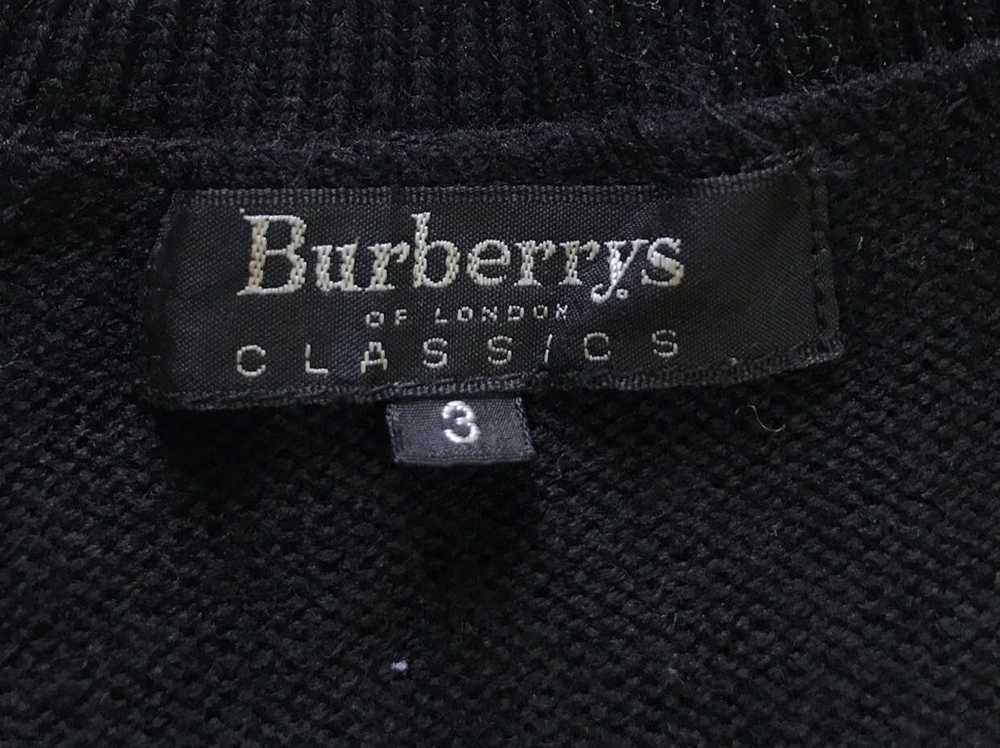 Burberry × Luxury Burberrys Classics Plaid Wool K… - image 4