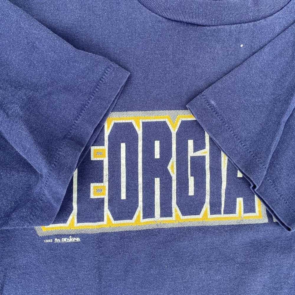 Vintage VINTAGE 1992 GEORGIA TECH T SHIRT - image 3