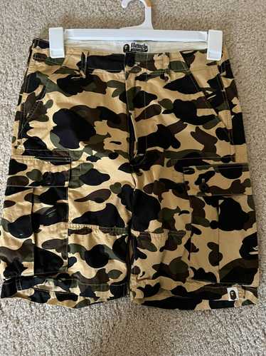 Bape 1st Camo 6-Pocket Cargo Shorts