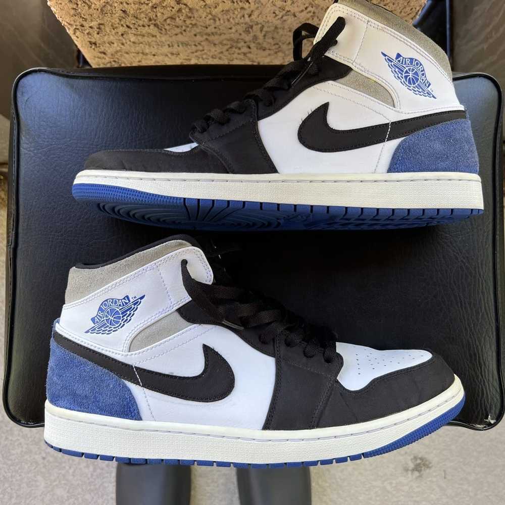 Jordan Brand Air Jordan mid 1 Se “ Royal black to… - image 1