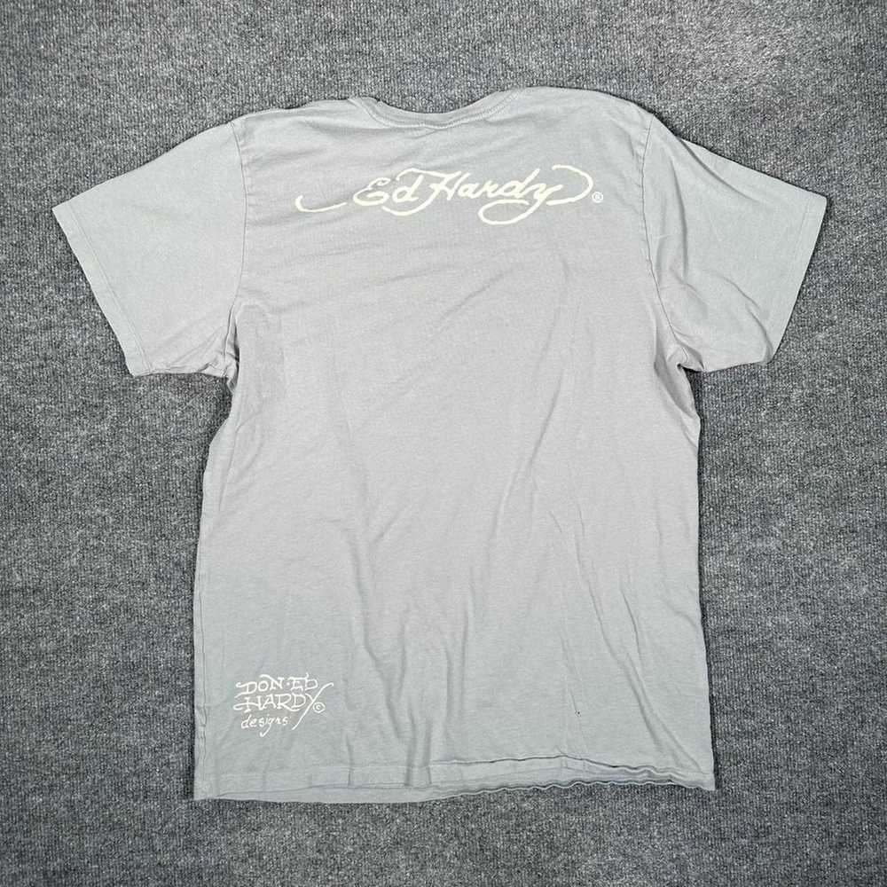 Ed Hardy × Vintage Vintage Ed Hardy T Shirt Unise… - image 3