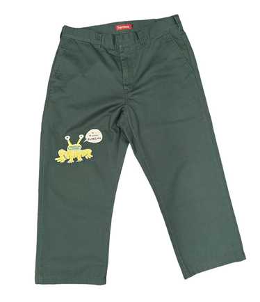 Supreme Desert Camo Work Pants - Neutrals, 11.25 Rise Pants, Clothing -  WSPME31295