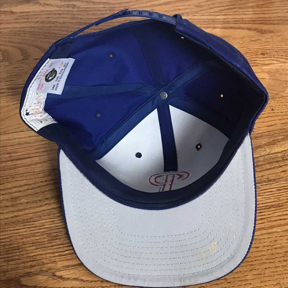 MLB VTG Philadelphia Phillies Blue Baseball Cap H… - image 5