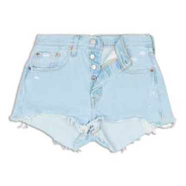 Levi's 501® High Rise Women's Shorts - Light Wash - image 1