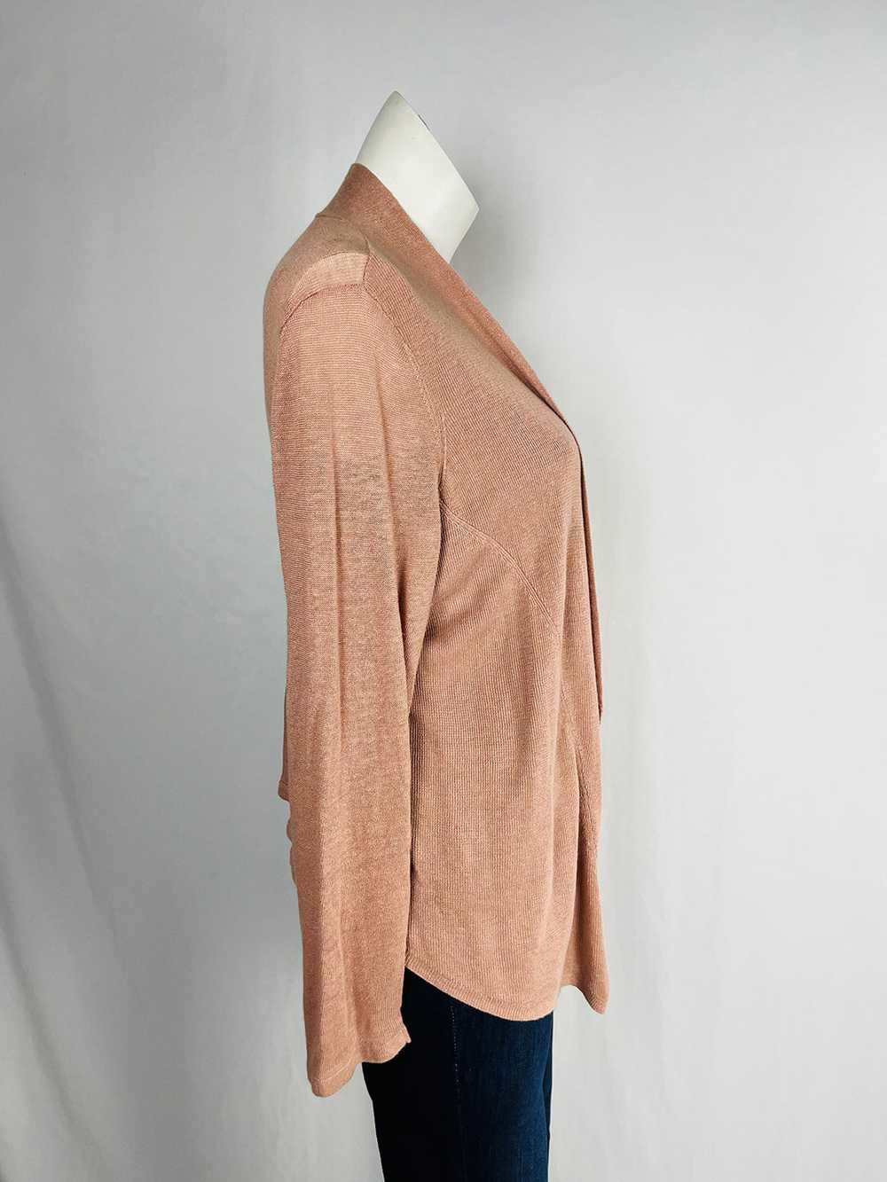 Eileen Fisher Size 1X (18) Dusty Rose Cardigan Sw… - image 2