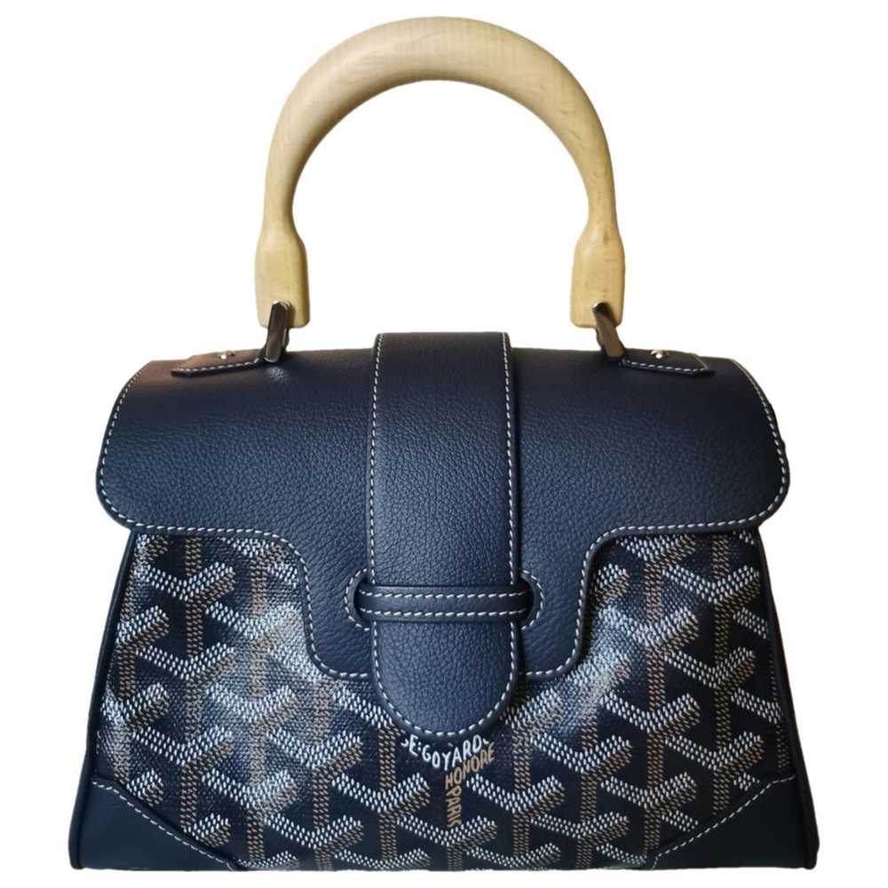 Goyard Saïgon leather handbag - image 1