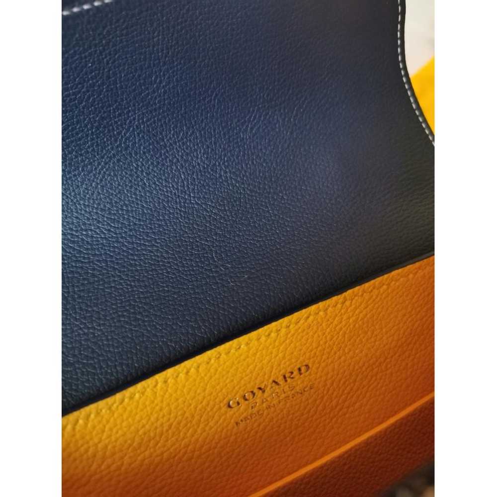 Goyard Saïgon leather handbag - image 3