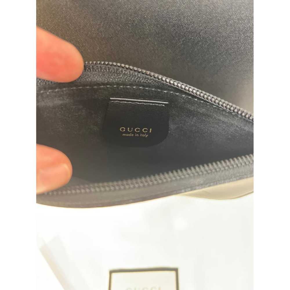 Gucci Bamboo leather handbag - image 8