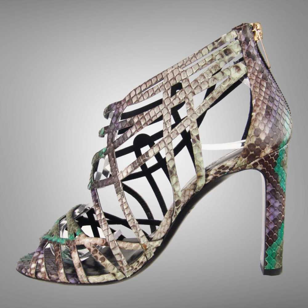 Hermès Python sandal - image 3