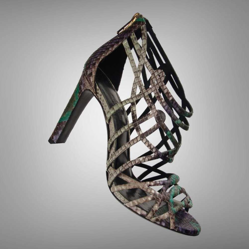 Hermès Python sandal - image 6