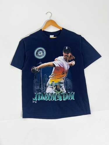 Seattle Mariners Cooperstown Hair-itage Randy Johnson Player T