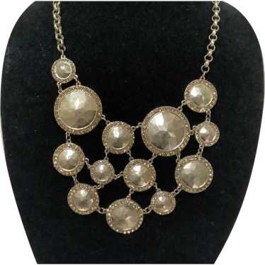 New with Tag Gold Bib Statement Necklace from Mac… - image 1