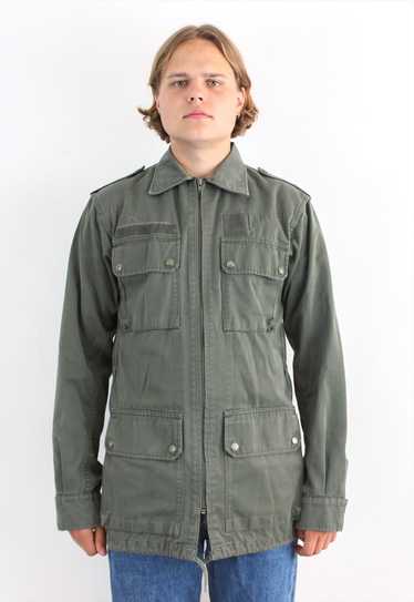 Vintage S French Army 80's Jacket Air Force Coat M