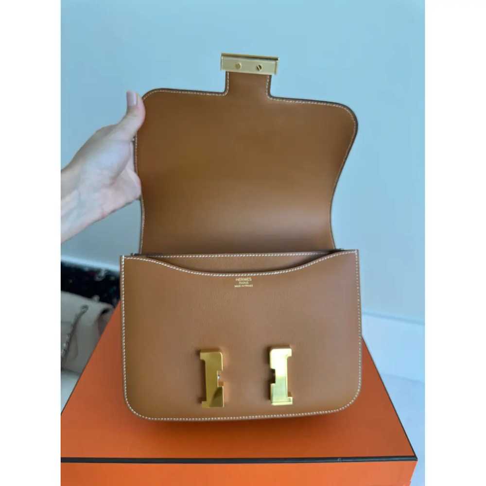 Hermès Constance leather handbag - image 7