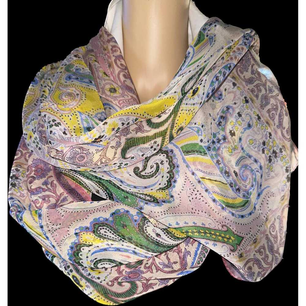 Etro Silk scarf - image 8