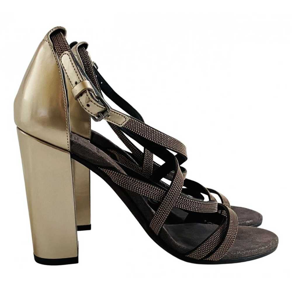 Brunello Cucinelli Leather heels - image 1