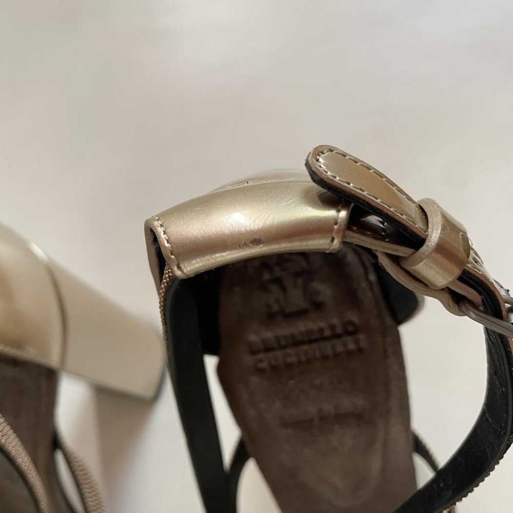 Brunello Cucinelli Leather heels - image 2