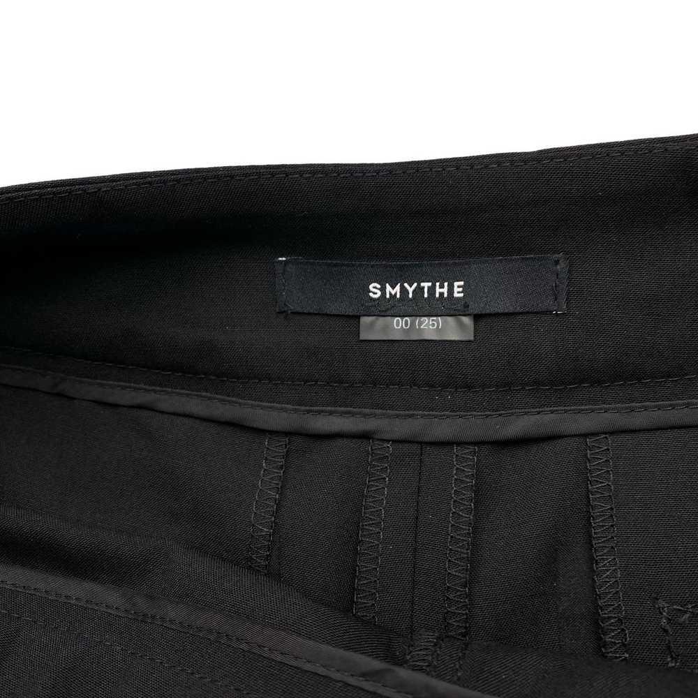 Smythe SMYTHE Wool Scrunch Pants Sz 00 Black - image 4