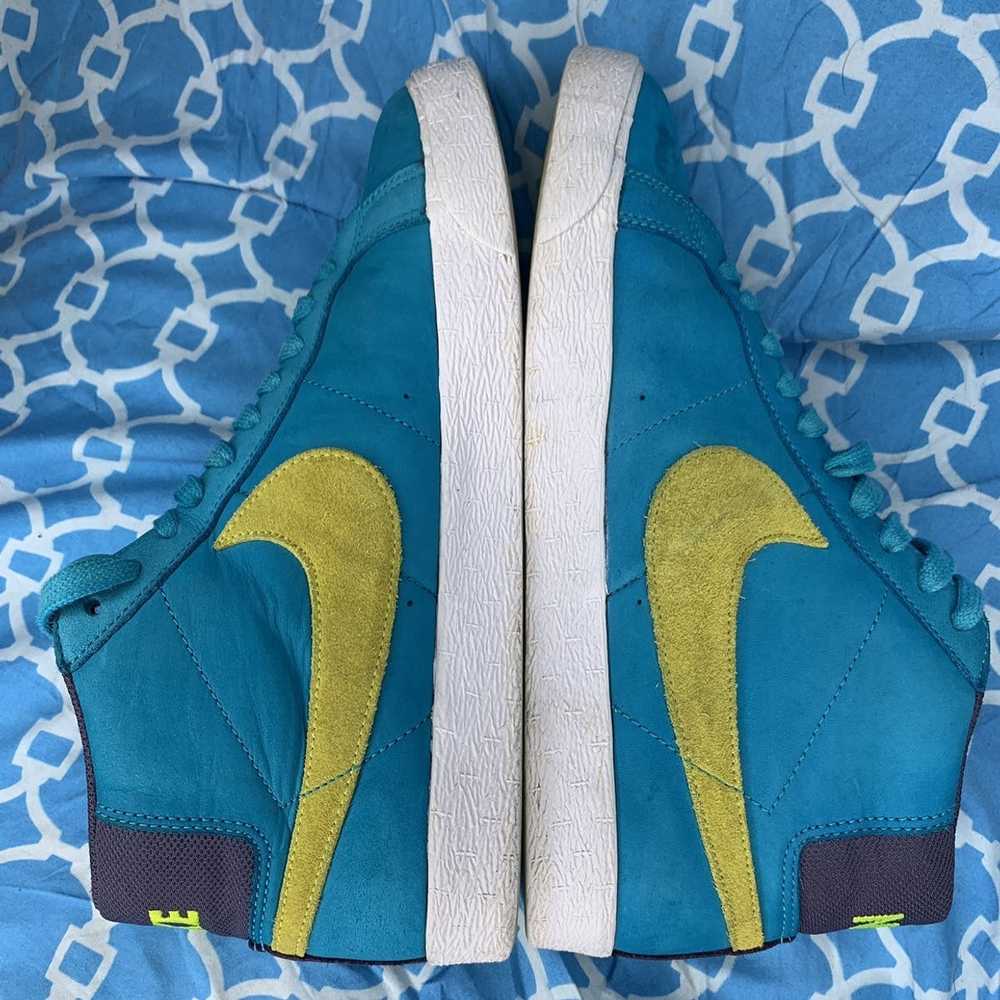Nike Nike Men’s size 9.5 Blazer SB premium aquama… - image 6