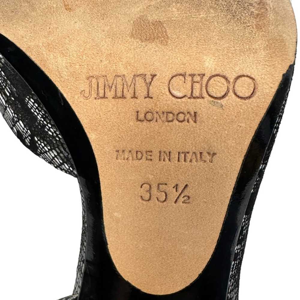 Jimmy Choo Jimmy Choo Gino Heels Pumps Black Meta… - image 8