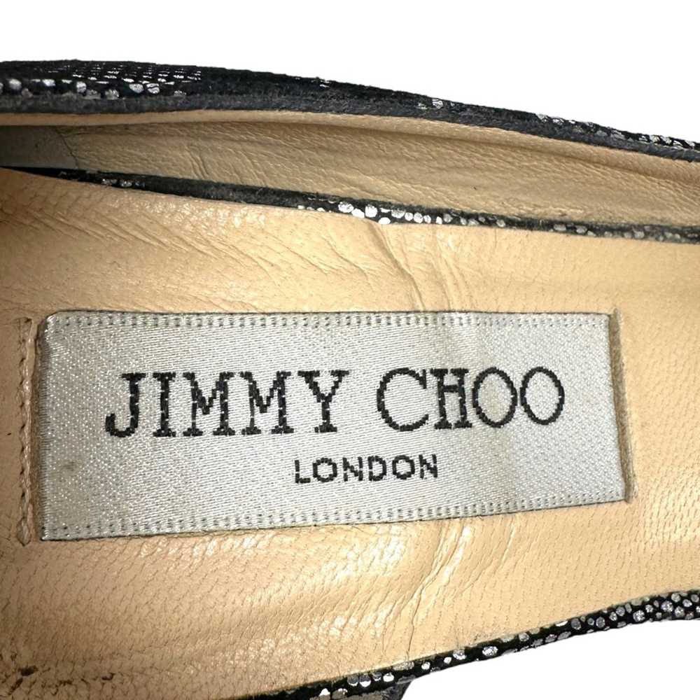 Jimmy Choo Jimmy Choo Gino Heels Pumps Black Meta… - image 9