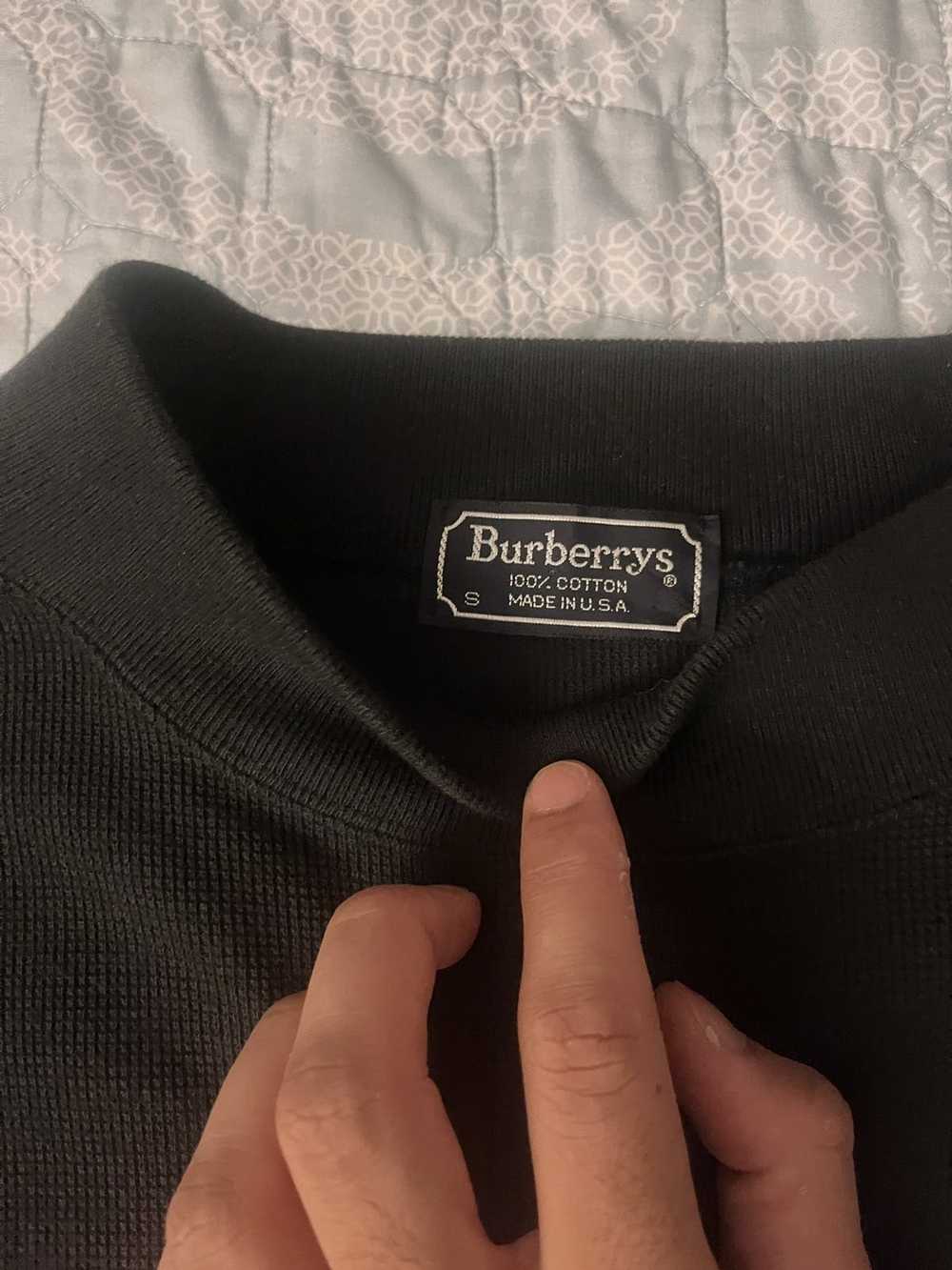 Burberry Vintage Burberry long sleeve crew neck - image 3