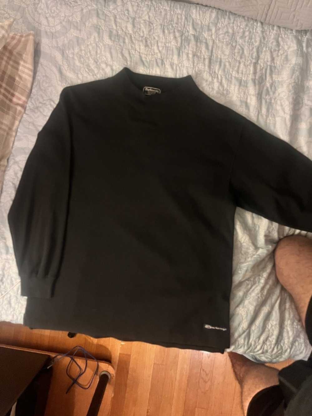 Burberry Vintage Burberry long sleeve crew neck - image 4