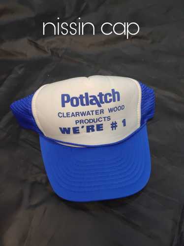 Nissin Vintage roped trucker hat Potlatch