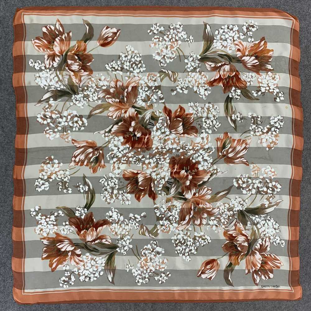 Pierre Cardin × Vintage Pierre Cardin Silk Scarf … - image 2