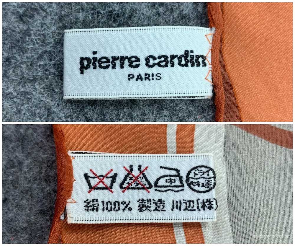 Pierre Cardin × Vintage Pierre Cardin Silk Scarf … - image 8
