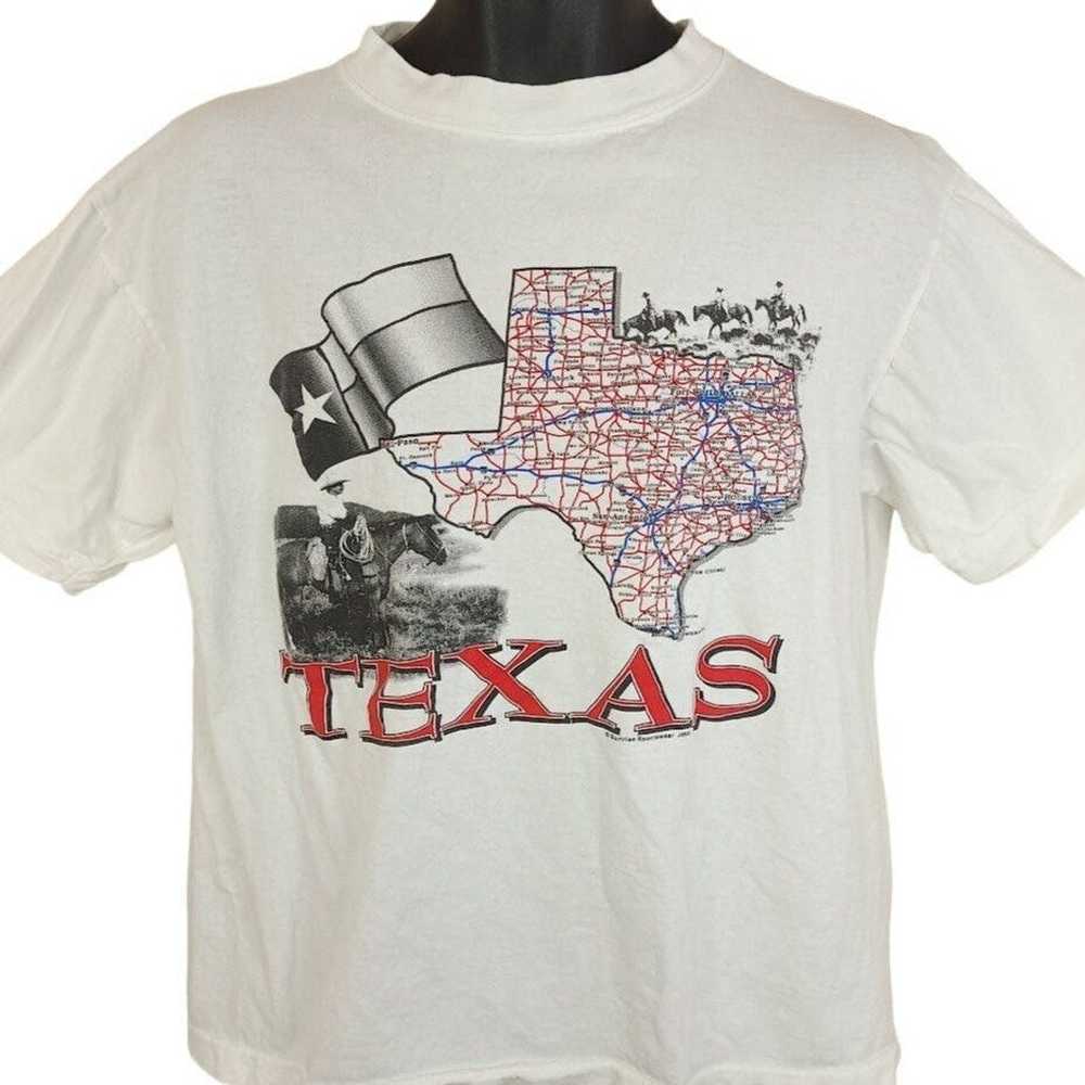Vintage Texas T Shirt Vintage 90s Y2K Republic Co… - image 1