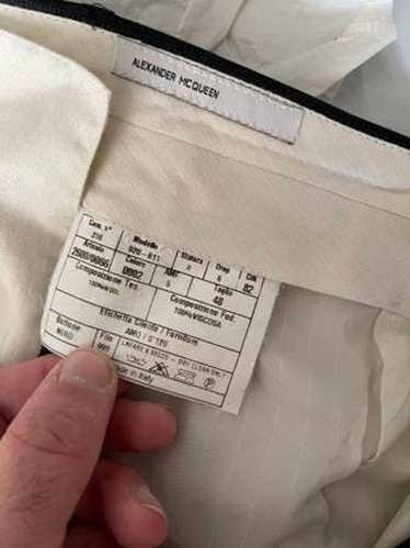 Documented & Rare Fall 2004 Alexander McQueen Tweed Pant Suit w Elabor –  Shrimpton Couture