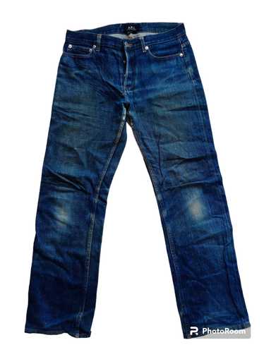 A.P.C. × Distressed Denim × Vintage Apc Jeans Rue… - image 1