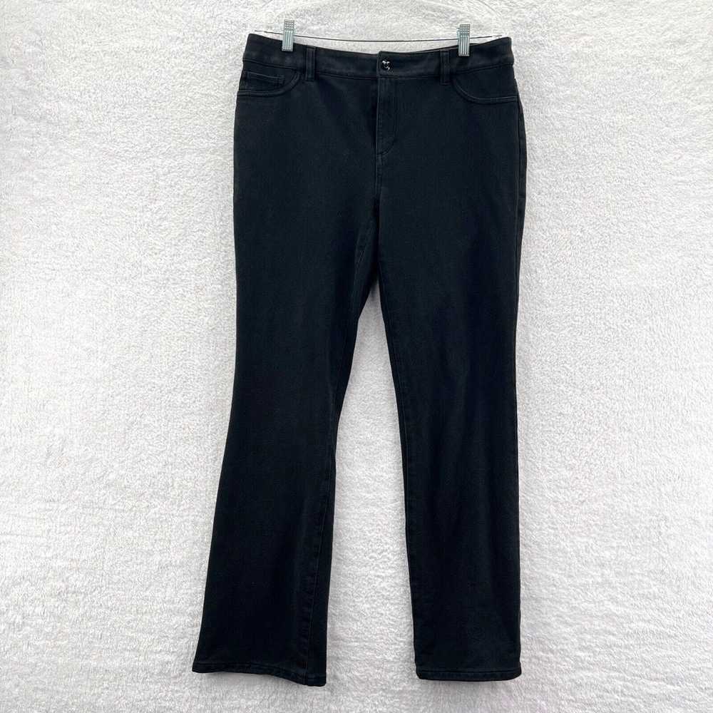 Vintage Chicos Zenergy Pants Womens Size 2 Black … - image 1