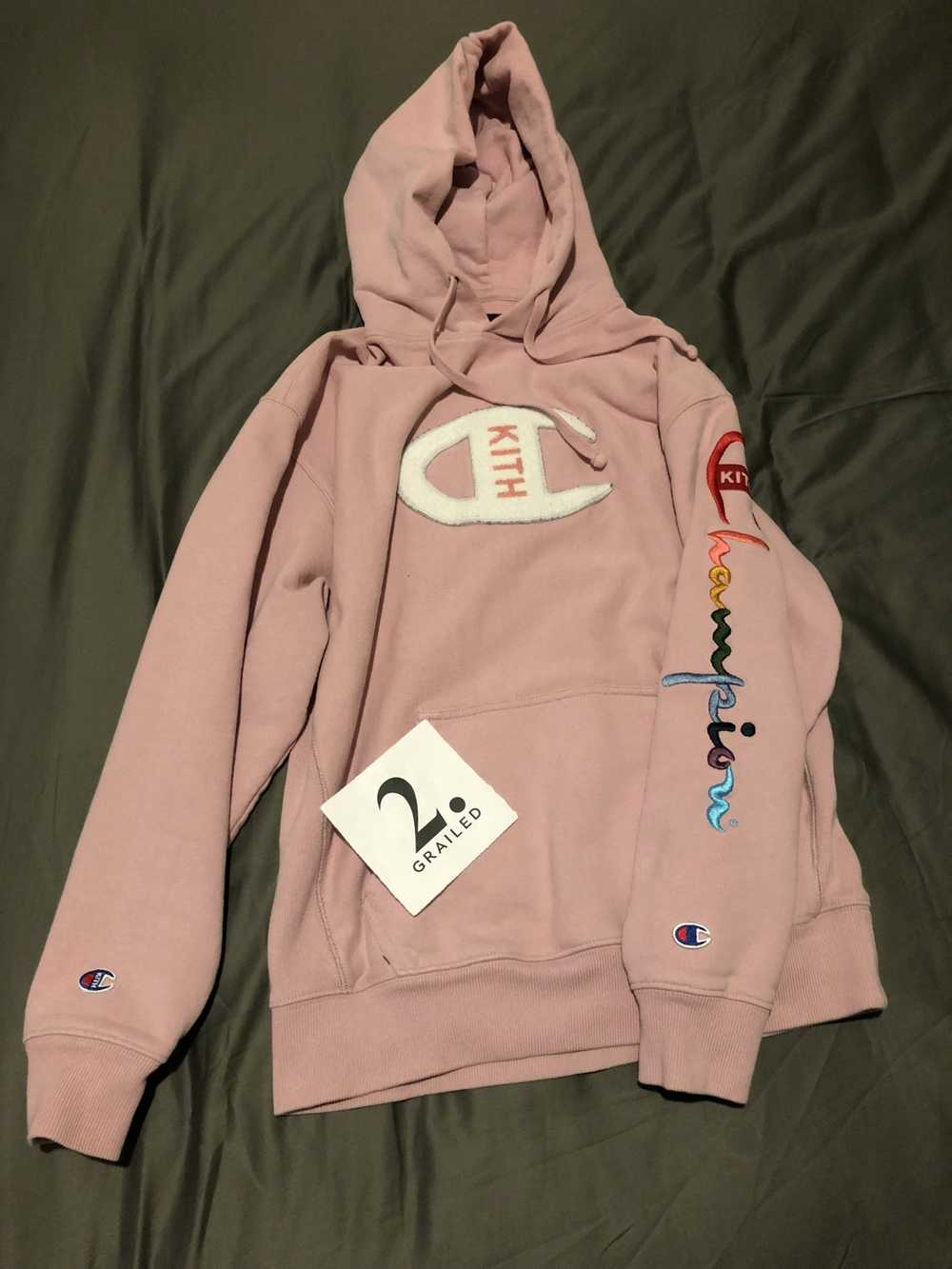 Champion × Kith Double Logo Hoodie - image 1