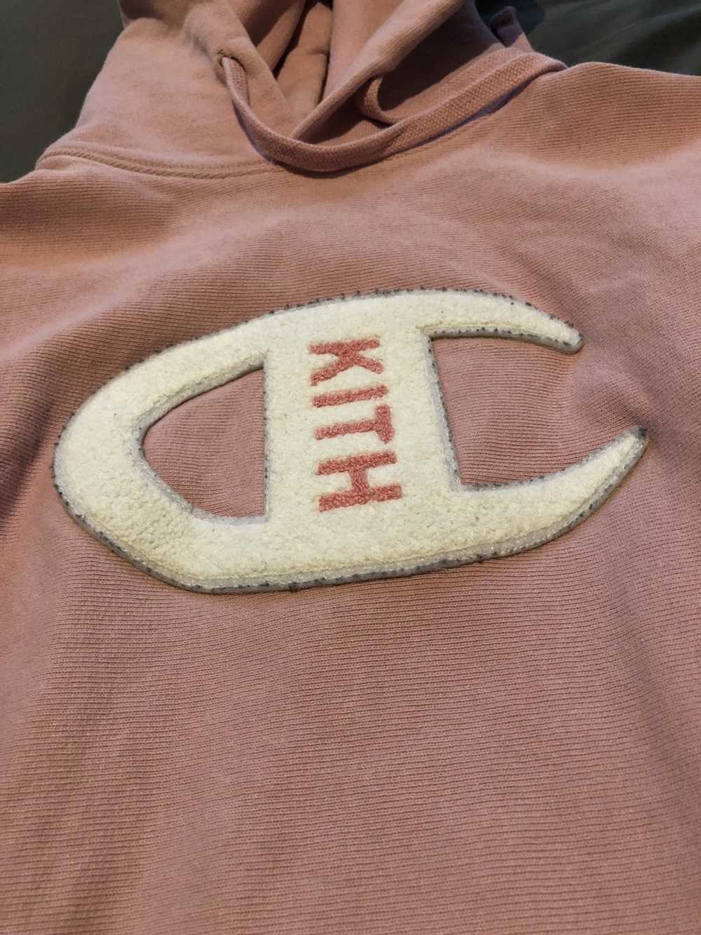 Champion × Kith Double Logo Hoodie - image 4