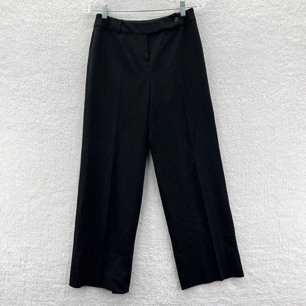 Vintage Kate Hill Dress Pants Womens 4P Black 26x… - image 1
