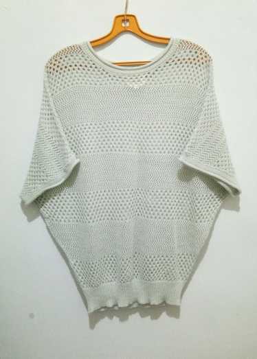 Japanese Brand Bricolage Open Knit Baggy Sweater