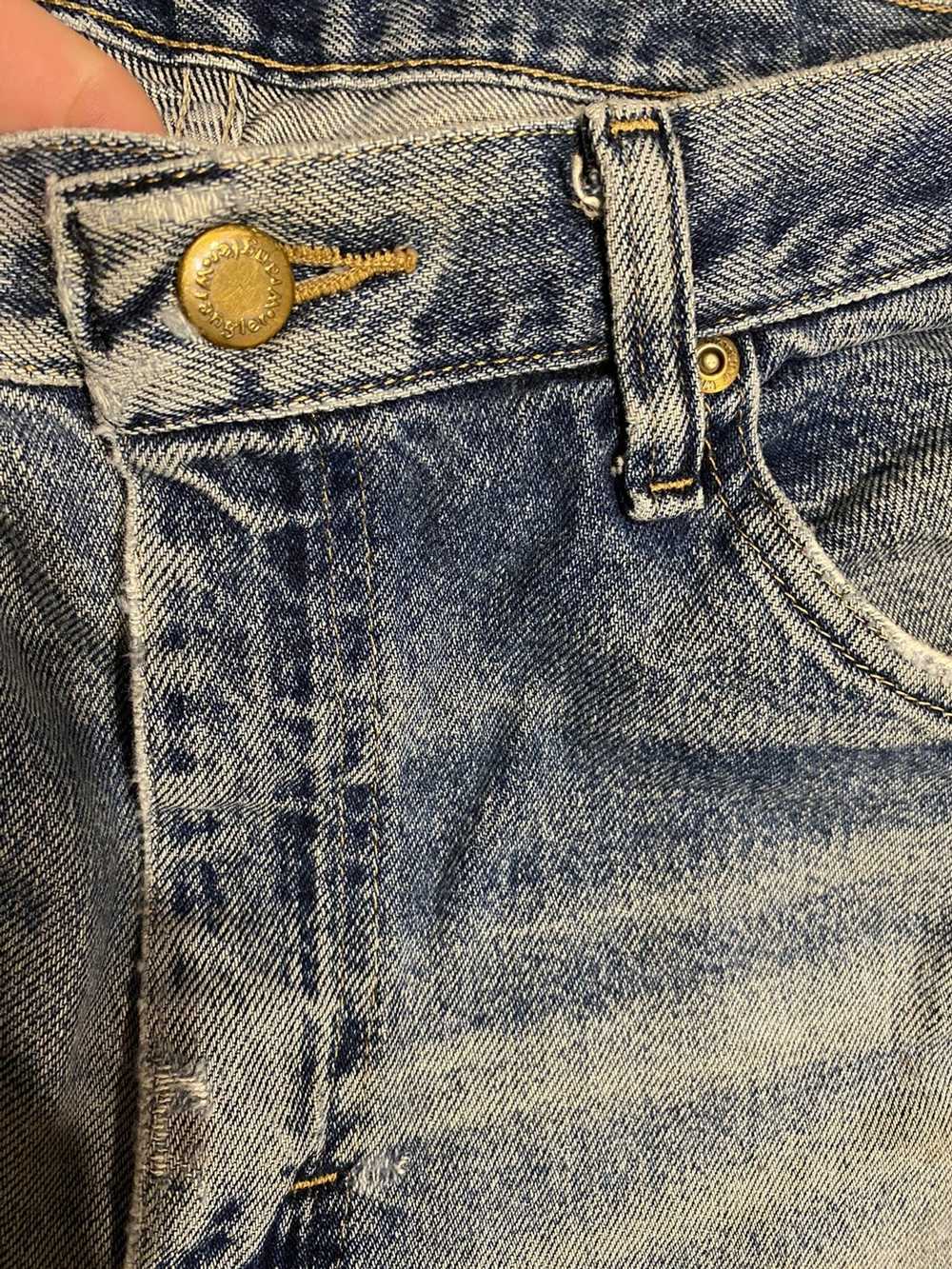 Wrangler Distressed wrangler jeans 34x32 - image 6