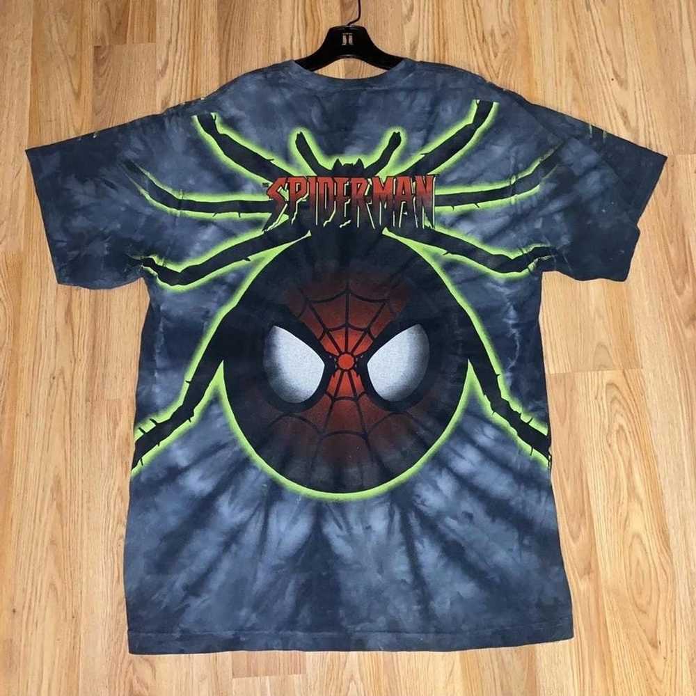 Marvel Comics 1998 Spider-Man Tie-Dye AOP Marvel … - image 2
