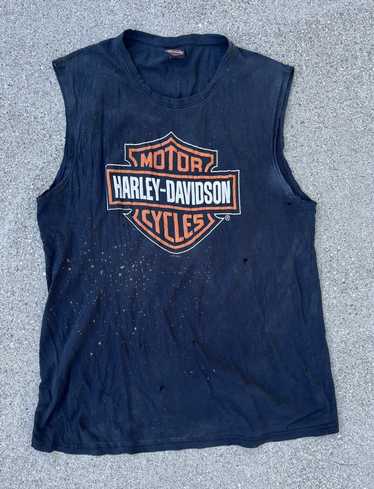 America × Harley Davidson × Vintage Custom Harley… - image 1