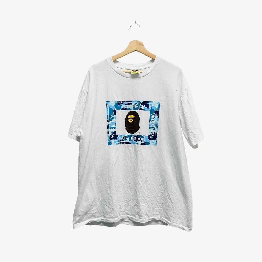 Bape BAPE ABC Camo Super Busy Works Tee in White … - image 2