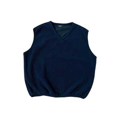 Woolrich Woolen Mills Woolrich Deep Pile Vest Nav… - image 1