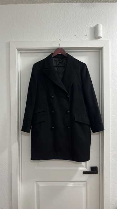 Cashmere & Wool "Vintage 1960s Men's Mod Overcoat: