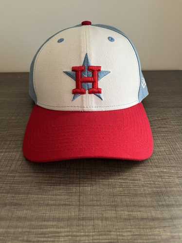 New Era Bk caps Houston Astros script 45 year's celebration patch size 7 Travis  Scott inspo brand new White - $135 (42% Off Retail) New With Tags - From A