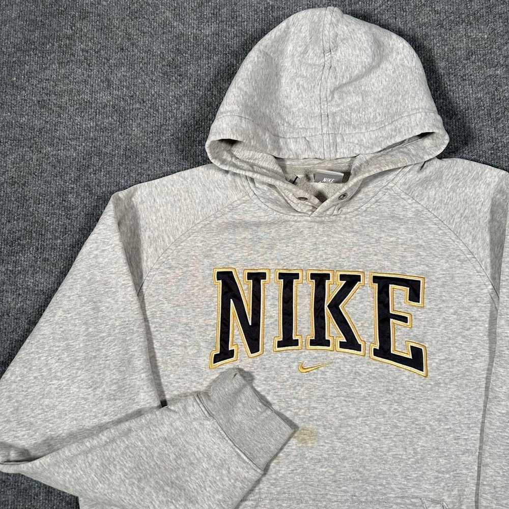 Nike × Vintage Vintage Nike Hoodie Sweatshirt Spo… - image 1