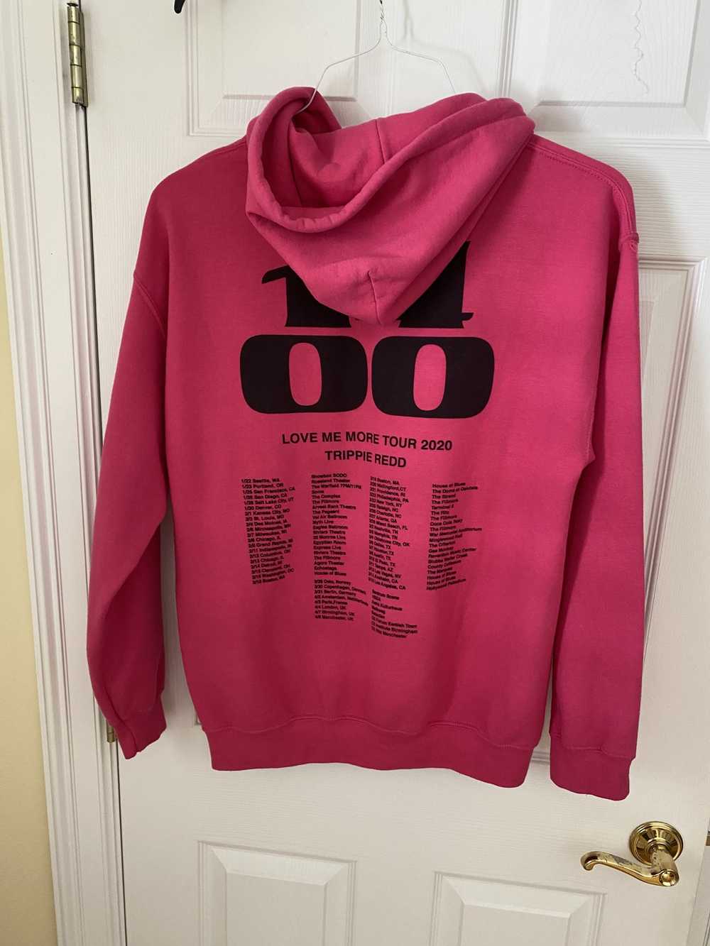 Trippie Redd Trippie Redd Rare Pink 2020 Tour Hoodie - Gem