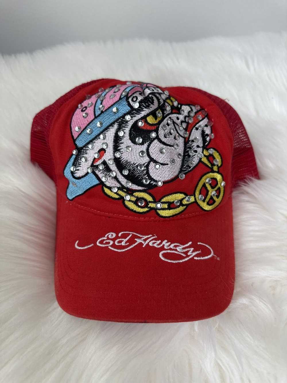 Ed Hardy × Vintage Vintage Y2K Ed Hardy Bulldog d… - image 2